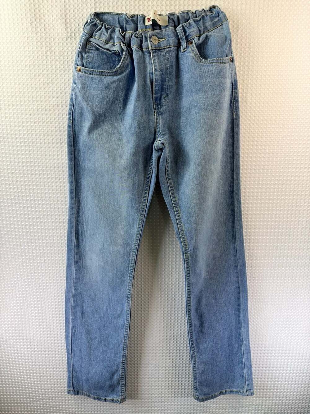 Levi's 511 Slim Fit Jeans  Size 16 Regular Elastic Waist Medium Wash